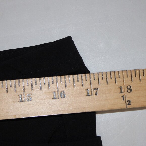 Chicos Zenergy Pant Sz 1 x 31 Reg Black Pockets Polyester Spandex Pant - Picture 15 of 16